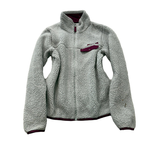 Columbia Sportswear Company Women's Grey Fleece Full Zip Sherpa Lined Jacket - M