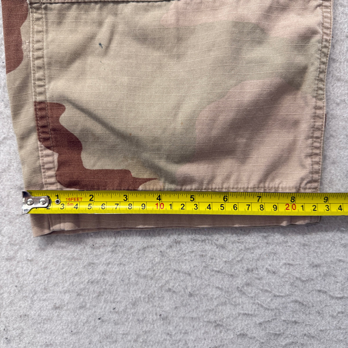 Vintage US Military DCU Men 3-Color Desert Camouflage Cargo Pants - Medium Long