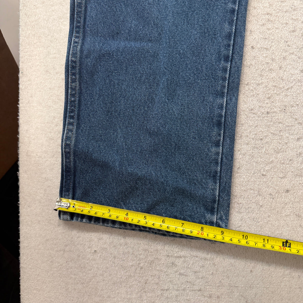 Medium Wash Relaxed Fit Jeans Size 44x30 photo 6