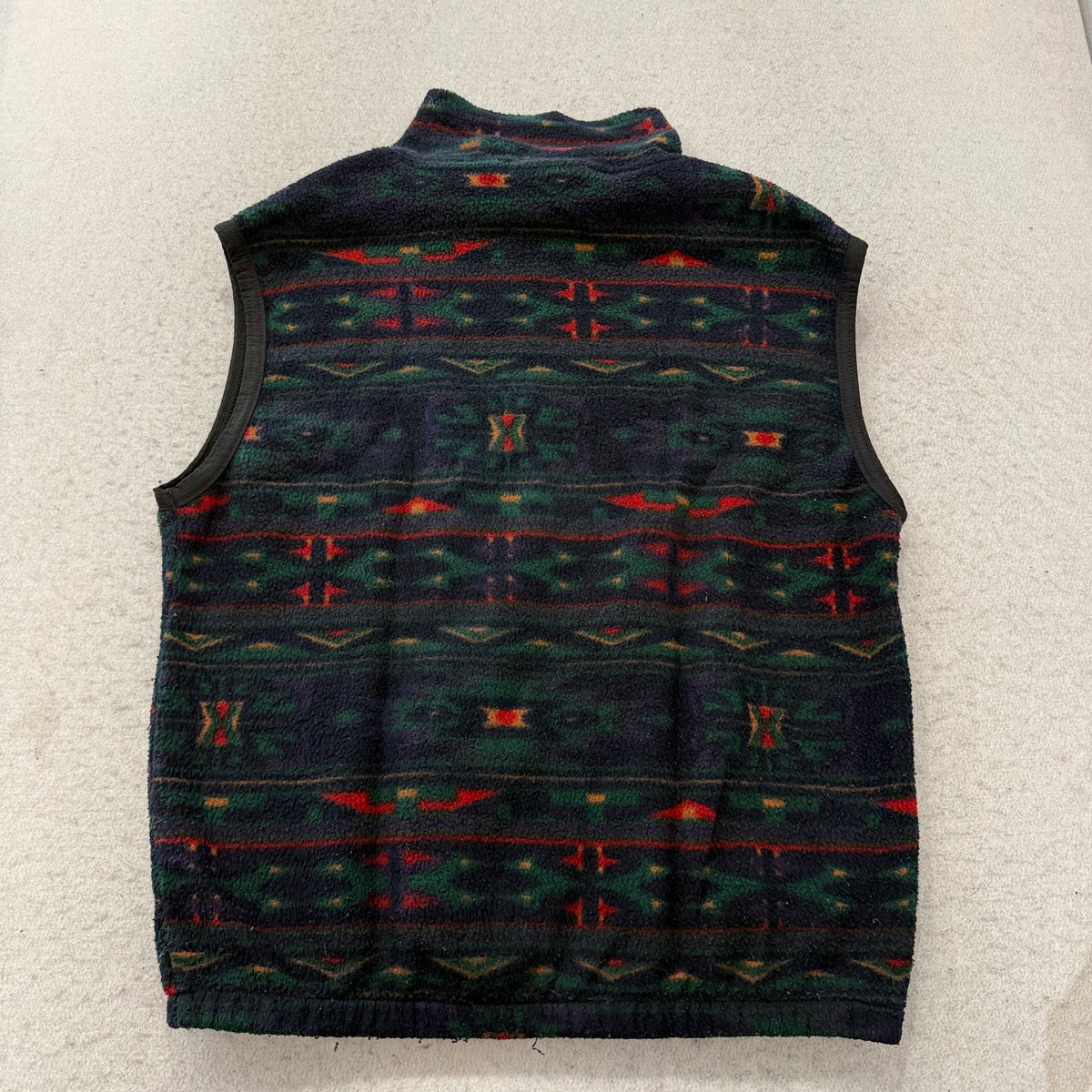 Timberline Colorado Aztec Fleece Vest USA Size M photo 2