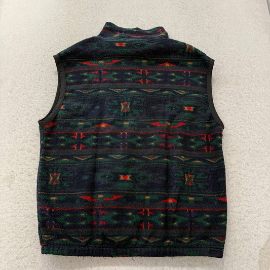 Timberline Colorado Aztec Fleece Vest USA Size M photo 2