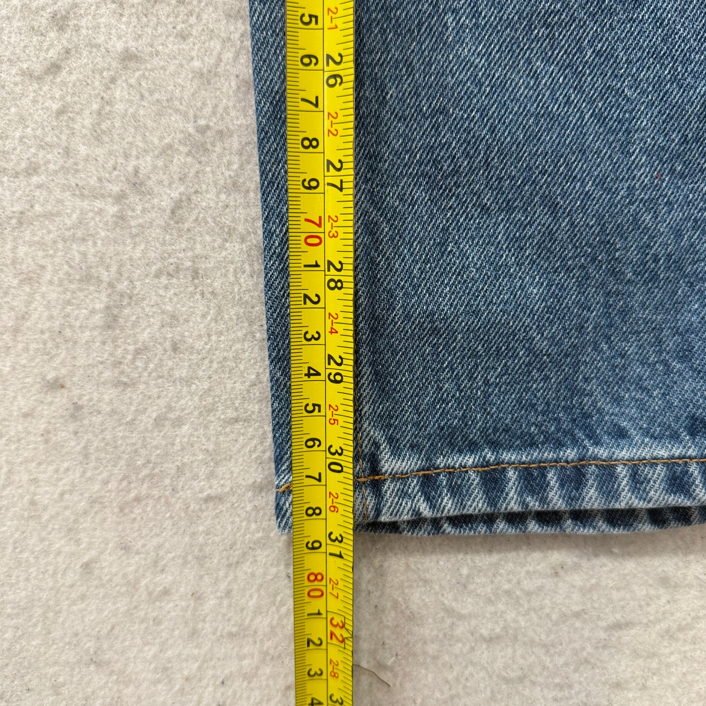 L.L.Bean Women's Blue Denim Jeans Original Fit Zip-Fly Pockets Classic Size 12MT