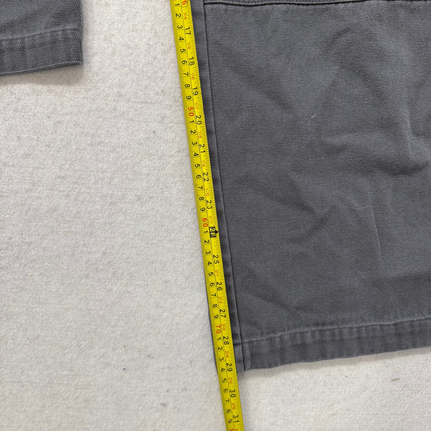 No Boundaries Men's Graphite Gray Baggy Carpenter Pants Hammer Loop Size 38