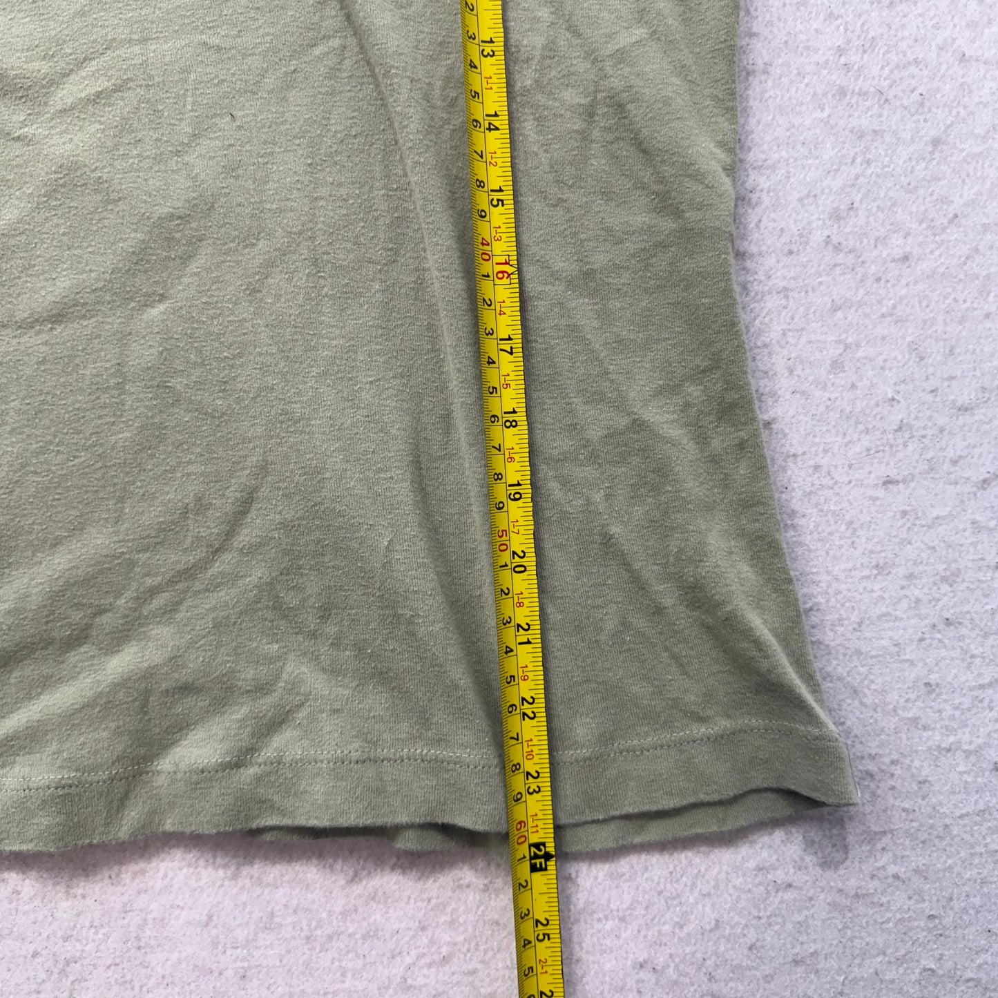 Harley Davidson Women's Green Cotton T-Shirt Logo Casual Tee Made In USA Size L