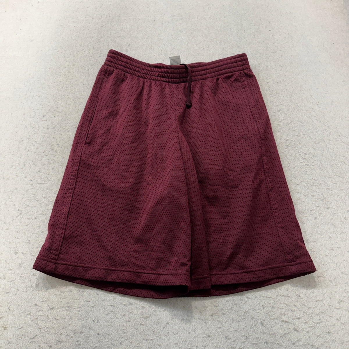 Champion C9 Athletic Shorts Men's Maroon Mesh Elastic Waist Gym Size S photo 1