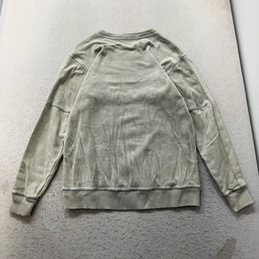 Victoria's Secret PINK Women's Gray Crushed Velvet Crew Neck Sweatshirt Size XS