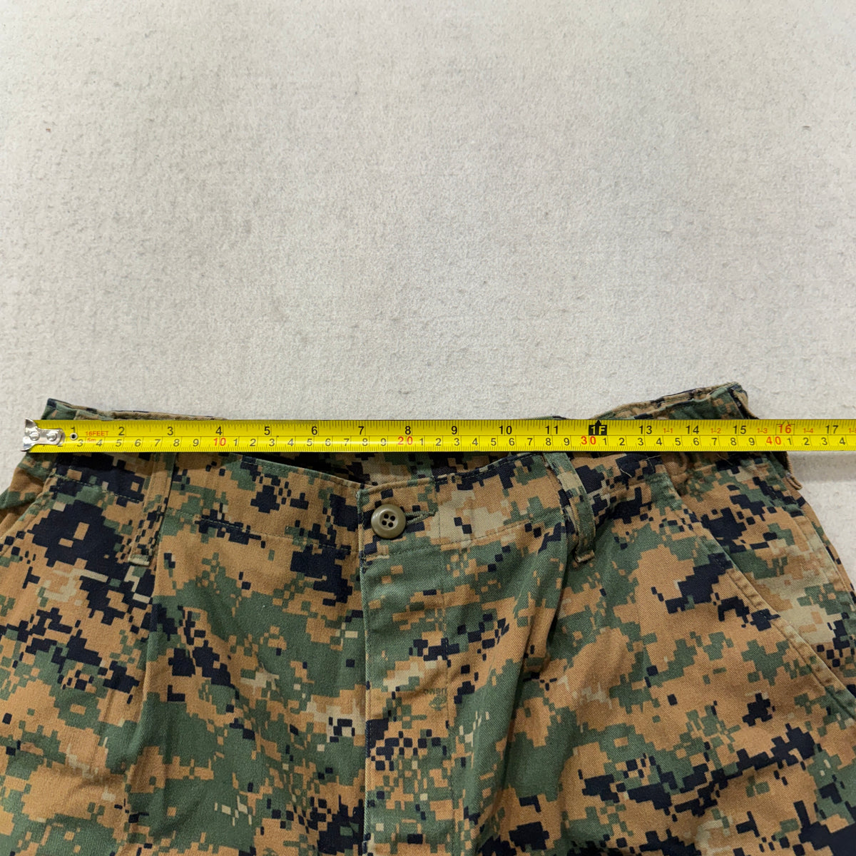 USMC MARPAT Woodland Camo Combat Trousers Men's Digital Camouflage Size M photo 4