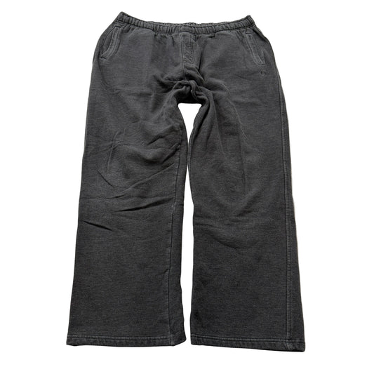 Vintage Champion Elite Men's Dark Grey Fleece Sweatpants Elastic Waistband - XL