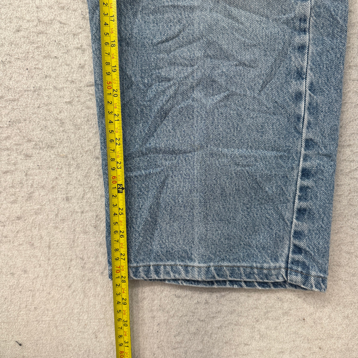 Levis 569 Loose Straight Light Wash Jeans Size 38x30 photo 5