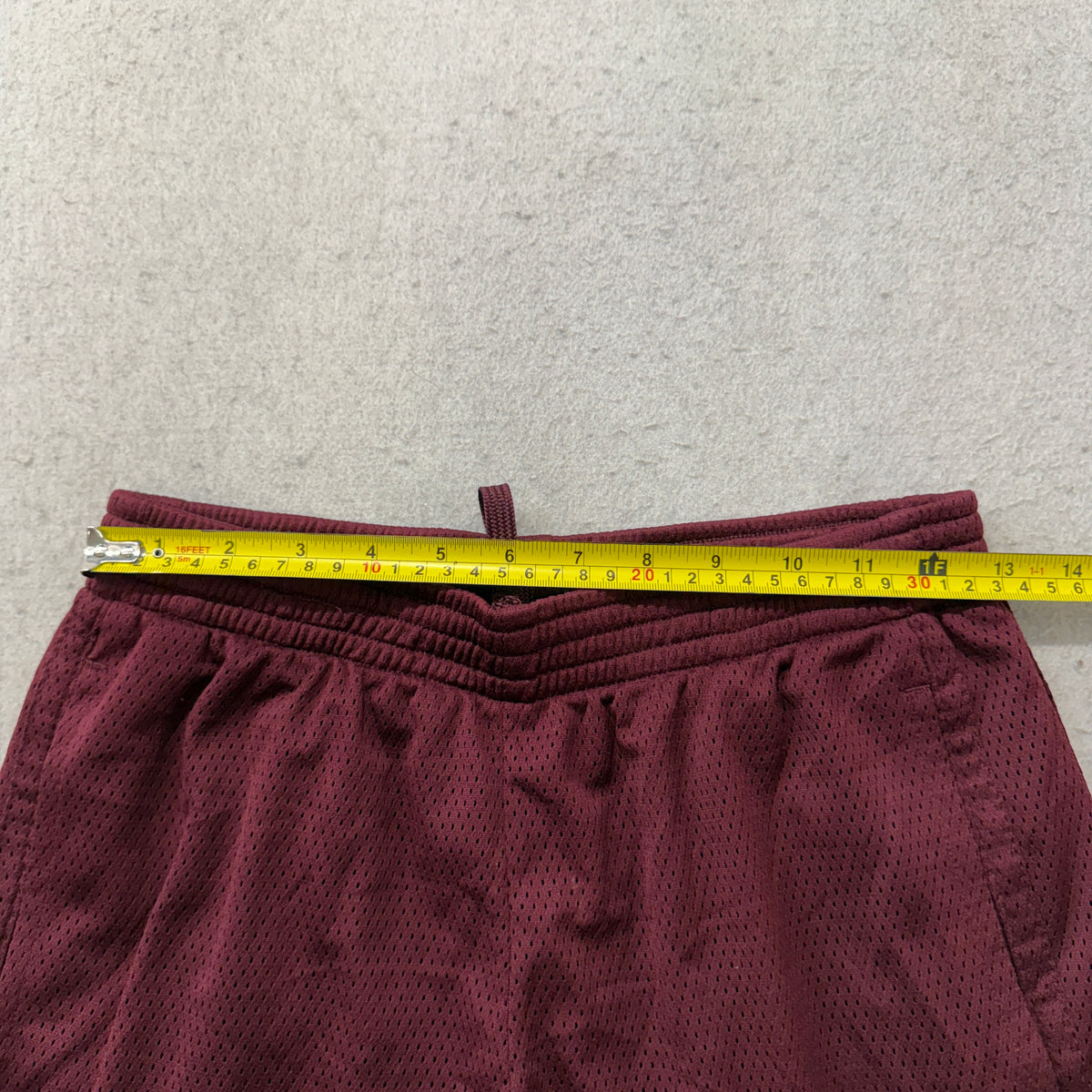 Champion C9 Athletic Shorts Men's Maroon Mesh Elastic Waist Gym Size S photo 4