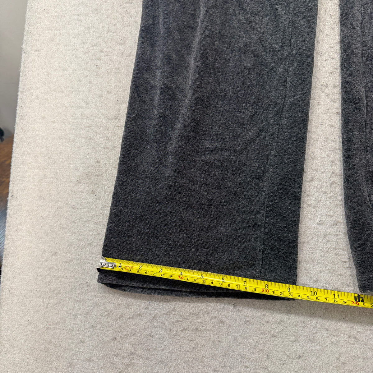 Vintage Juicy Couture Velour Track Pants Gray Size L photo 7