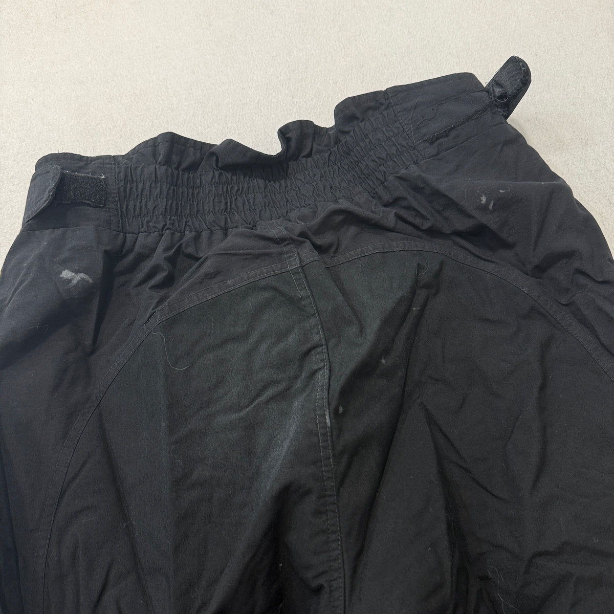 The North Face Vintage Black Nylon Side Zip Pants Size M photo 8
