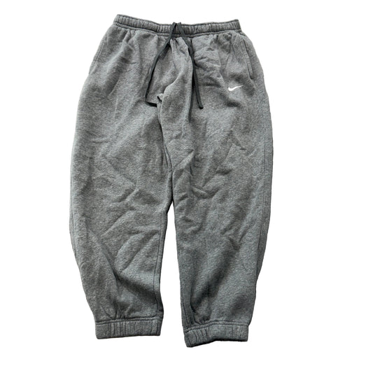 Nike Club Fleece Jogger Sweatpants Men's Heather Gray Cuffed Drawstring Size L photo 1