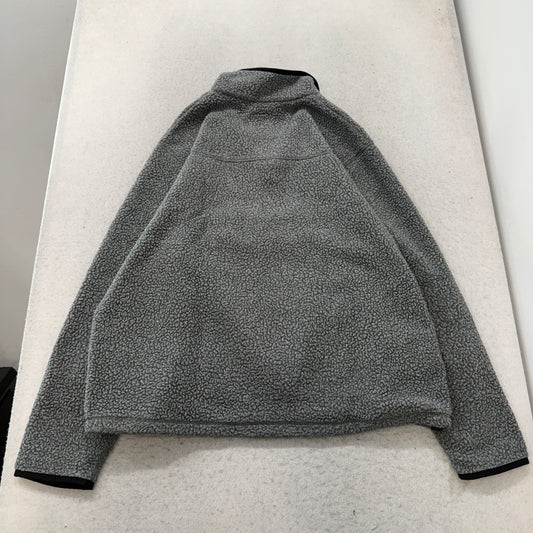 Carhartt Relaxed Fit Grey Sherpa Fleece Quarter Snap Pullover Size XL photo 2