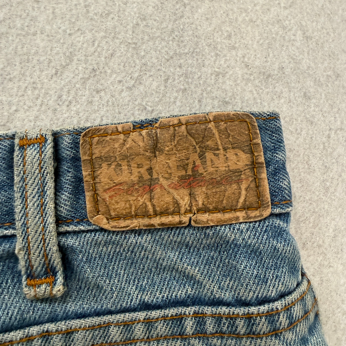 Kirkland Signature Cutoff Denim Shorts Light Wash Size 34 photo 7