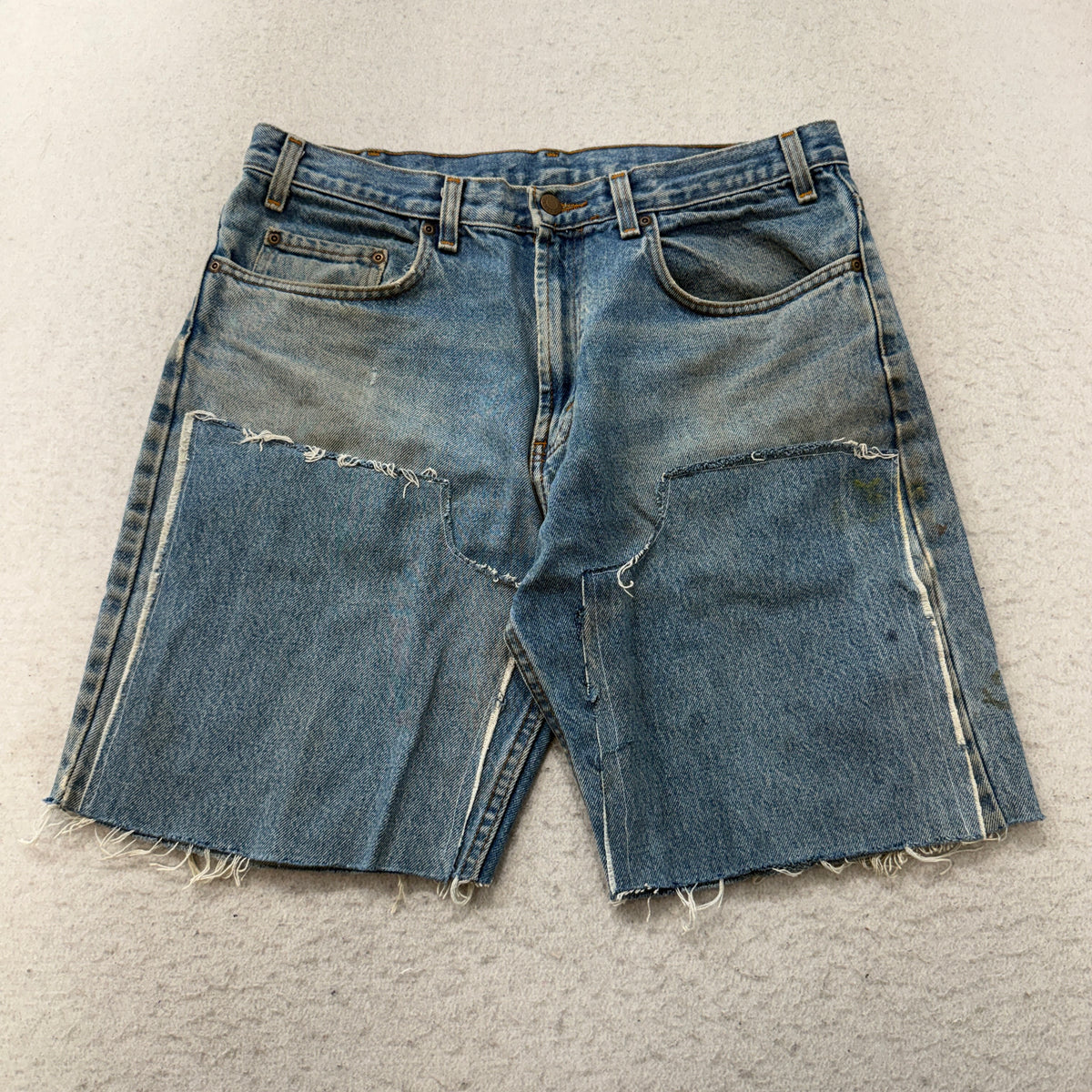 Kirkland Signature Cutoff Denim Shorts Light Wash Size 34 photo 1