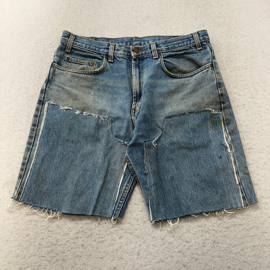 Kirkland Signature Cutoff Denim Shorts Light Wash Size 34 photo 1