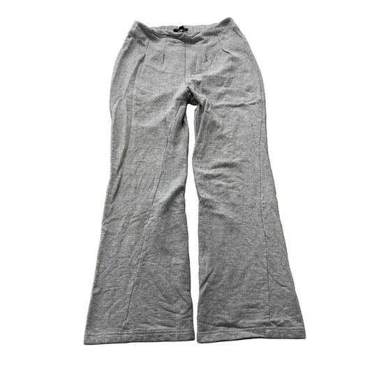 INC International Concepts Women's Grey Flared Sweatpants Pockets Casual Size M