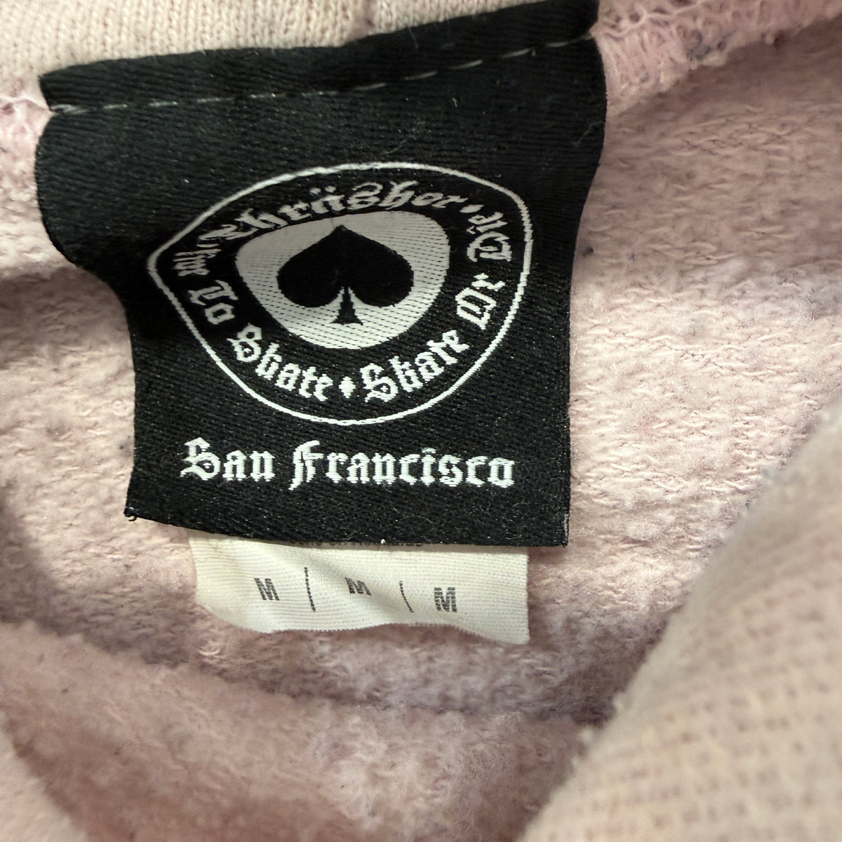 Thrasher Pink Rose Magazine Logo Pullover Hoodie Size M photo 3