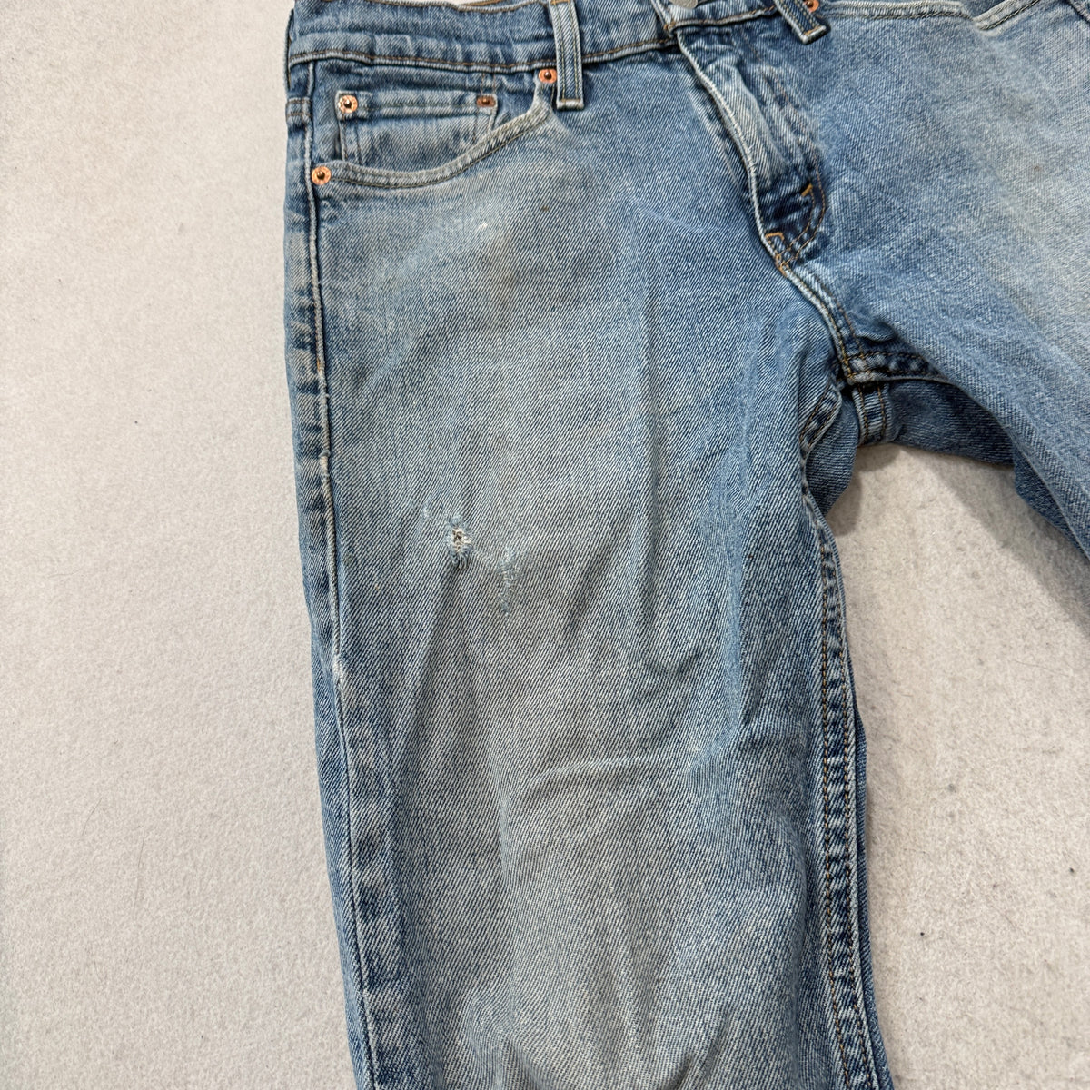 Levis Light Wash Straight Leg Jeans Size 29x32 photo 8