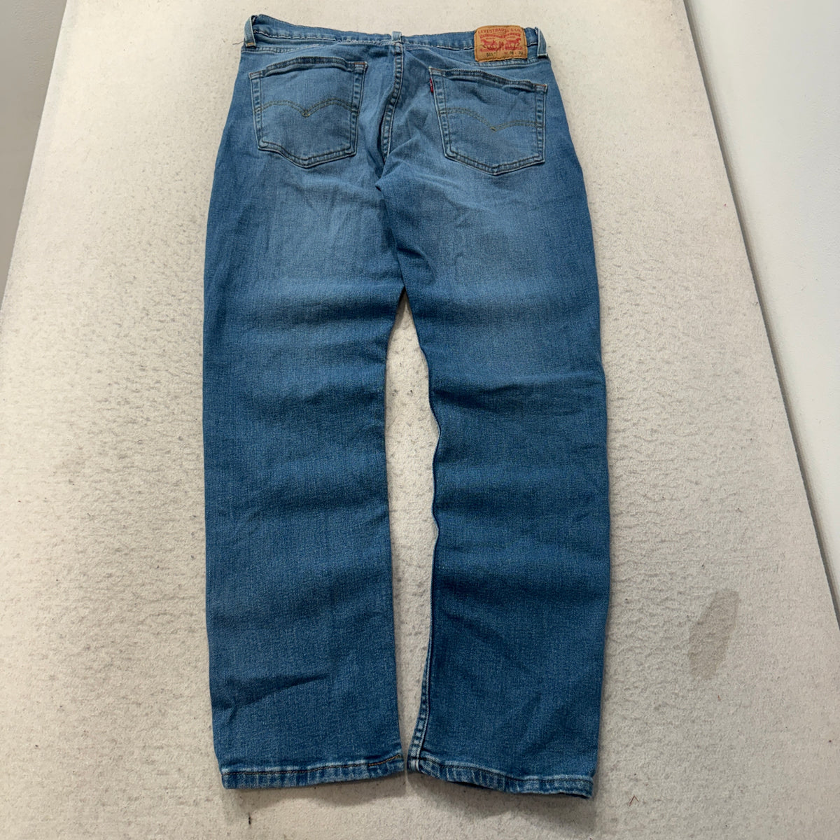 Levis 511 Slim Fit Medium Wash Jeans Size 36x32 photo 2