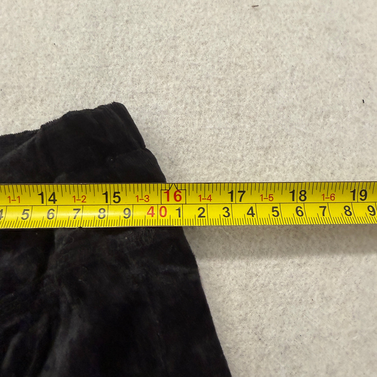 Vintage Juicy Couture Women's Black Velour Flared Track Pants Drawstring Size L