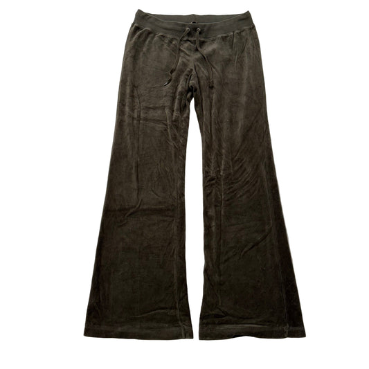 Vintage Juicy Couture dark green flare pants size M