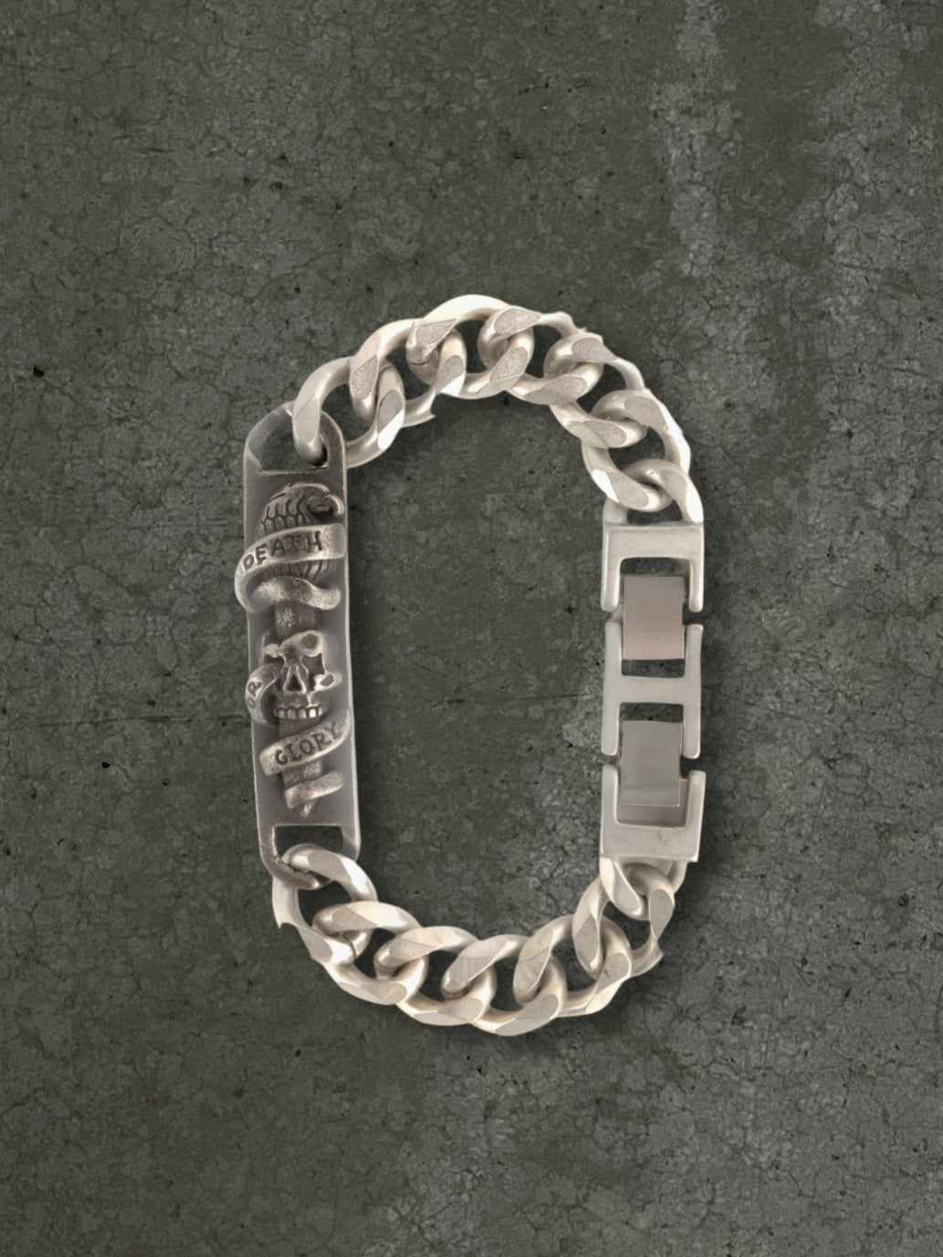 Ed Hardy “Death or Glory” 8.5” bracelet - Clean Curriculums 