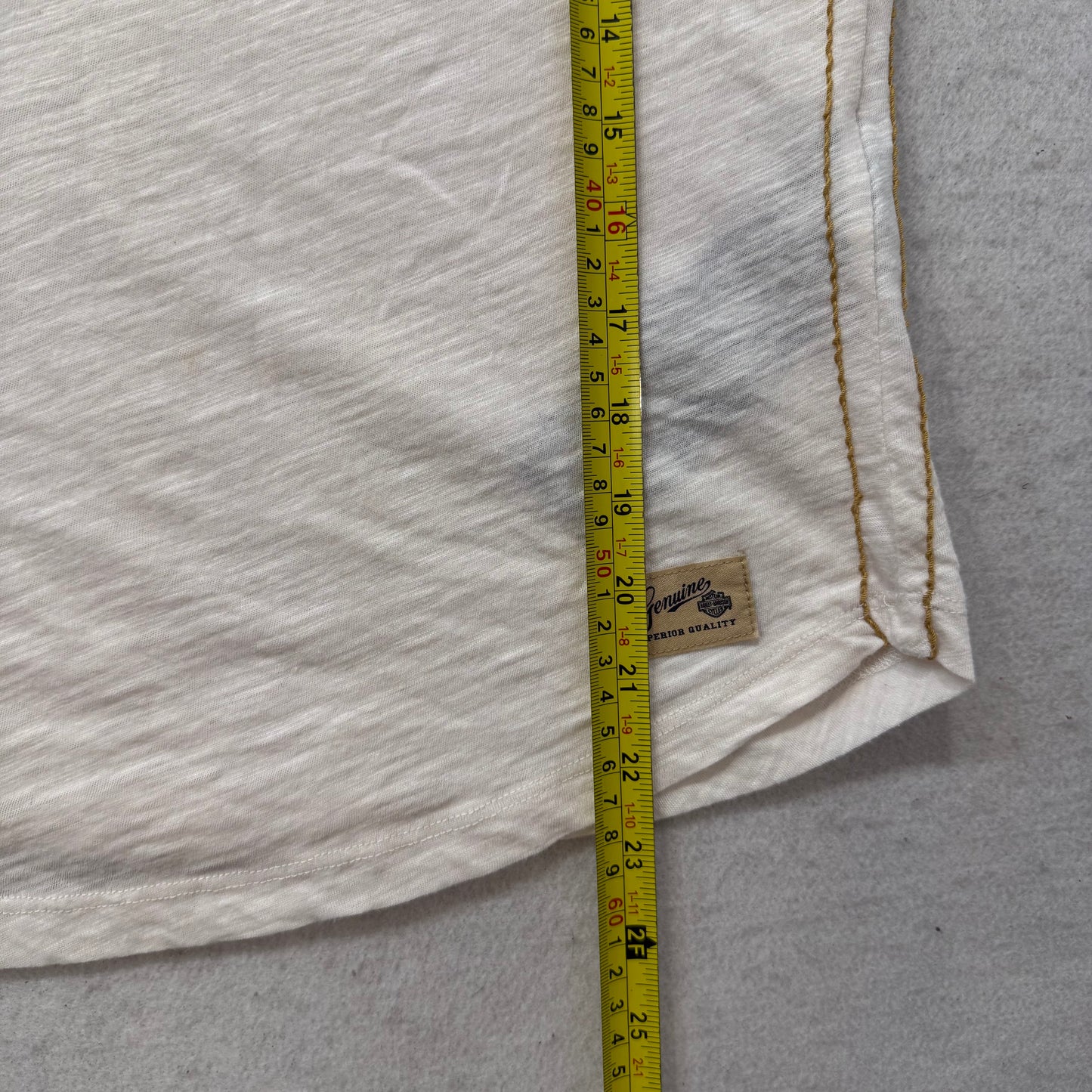 Harley-Davidson Women Black White Long Sleeve Raglan T-Shirt Wing Graphic Size S