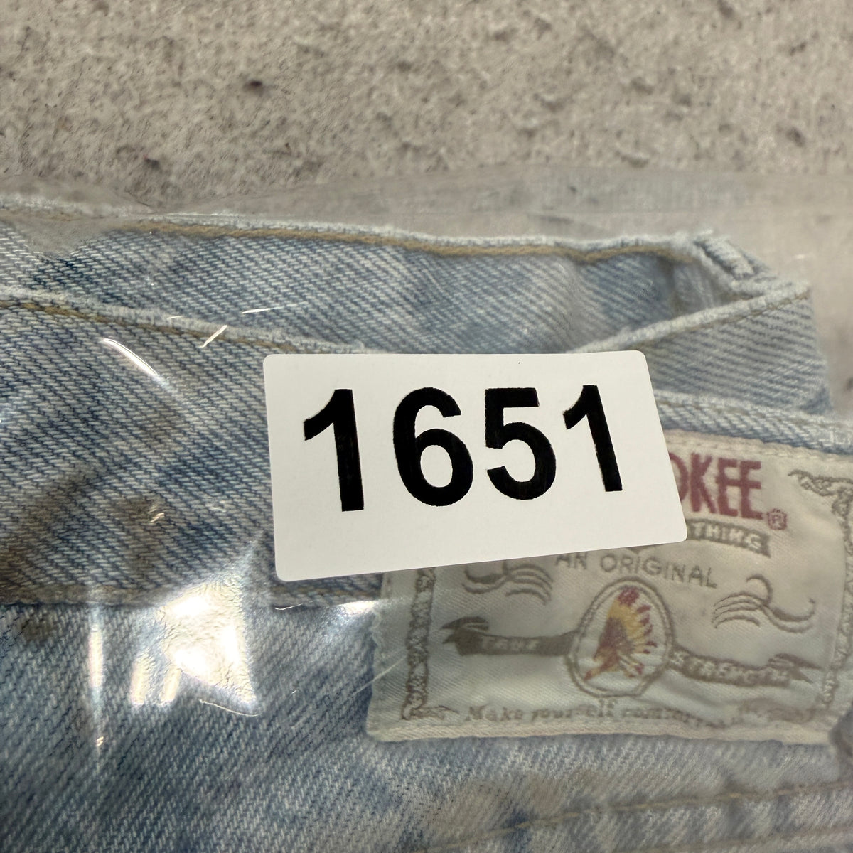 Vintage Cherokee Mom Jeans Women's Light Wash Tapered High Rise USA Made Size 12 photo 8