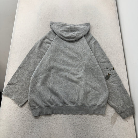 Carhartt Grey Logo Pullover Hoodie Size XL photo 2