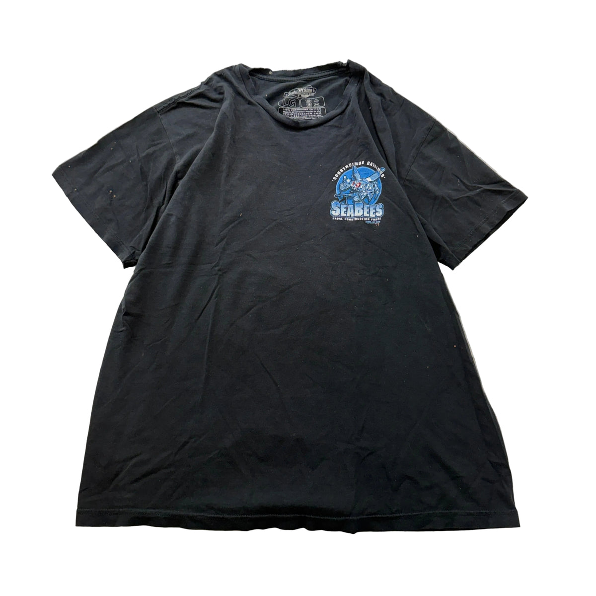 7.62 Design Seabees Naval Construction Force tee front