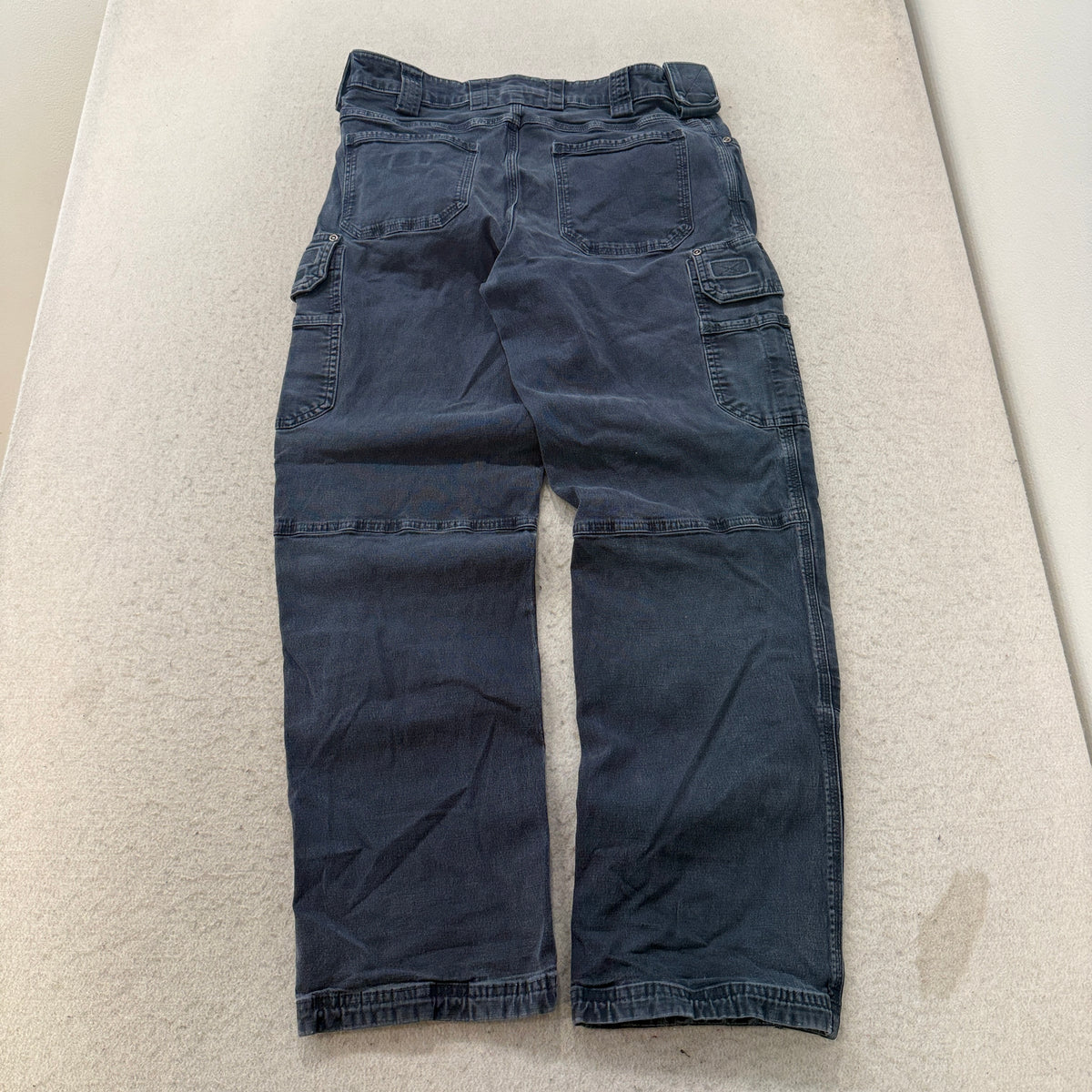 Duluth Trading Co. Flex Fire Hose Relaxed Fit Cargo Work Pants Size 32x32 photo 2
