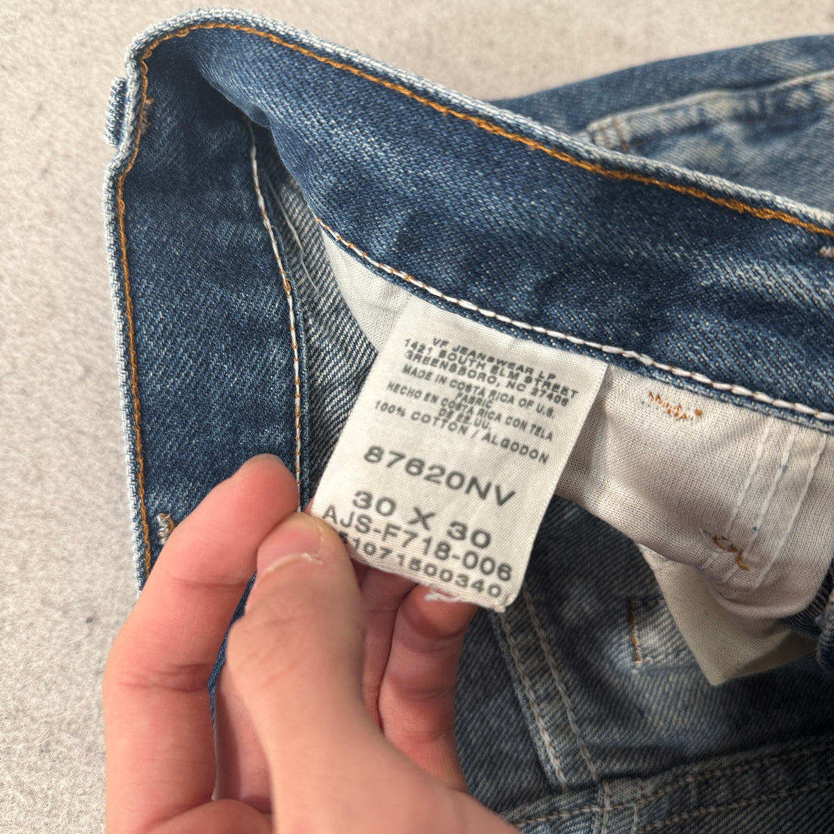 Medium Wash Work Jeans Size 30x30 photo 3