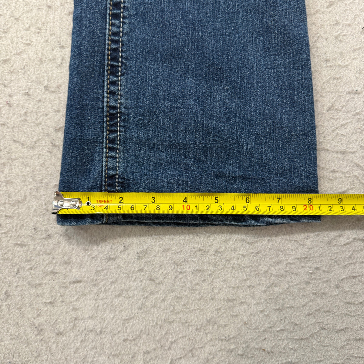 Wallflower Bootcut Jeans Women's Medium Wash Embellished Flap Pocket Size 9 photo 6