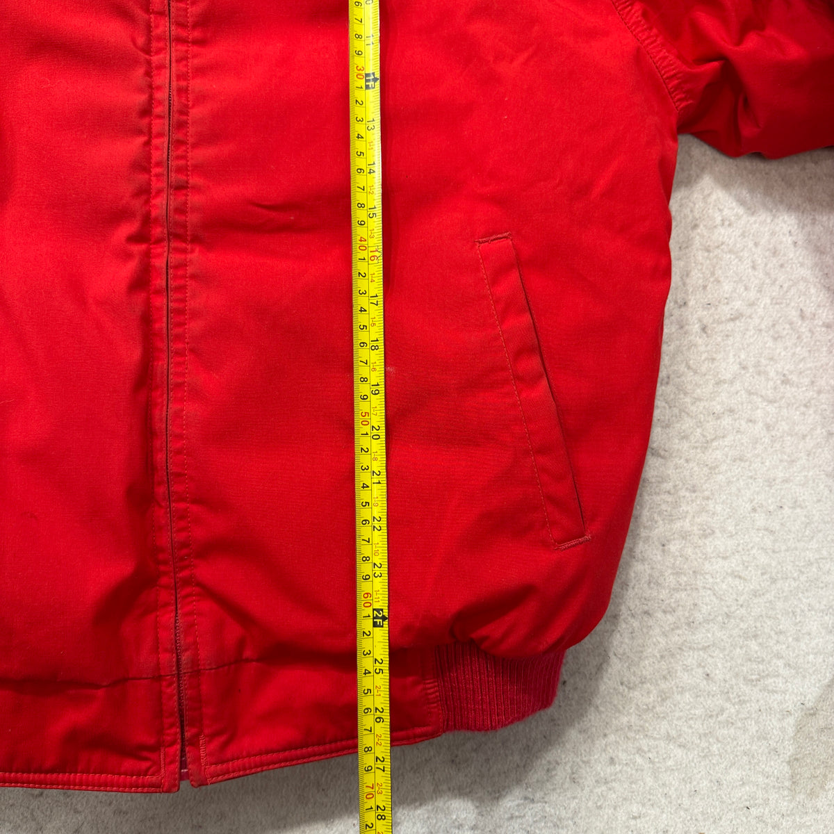 Eddie Bauer bomber length