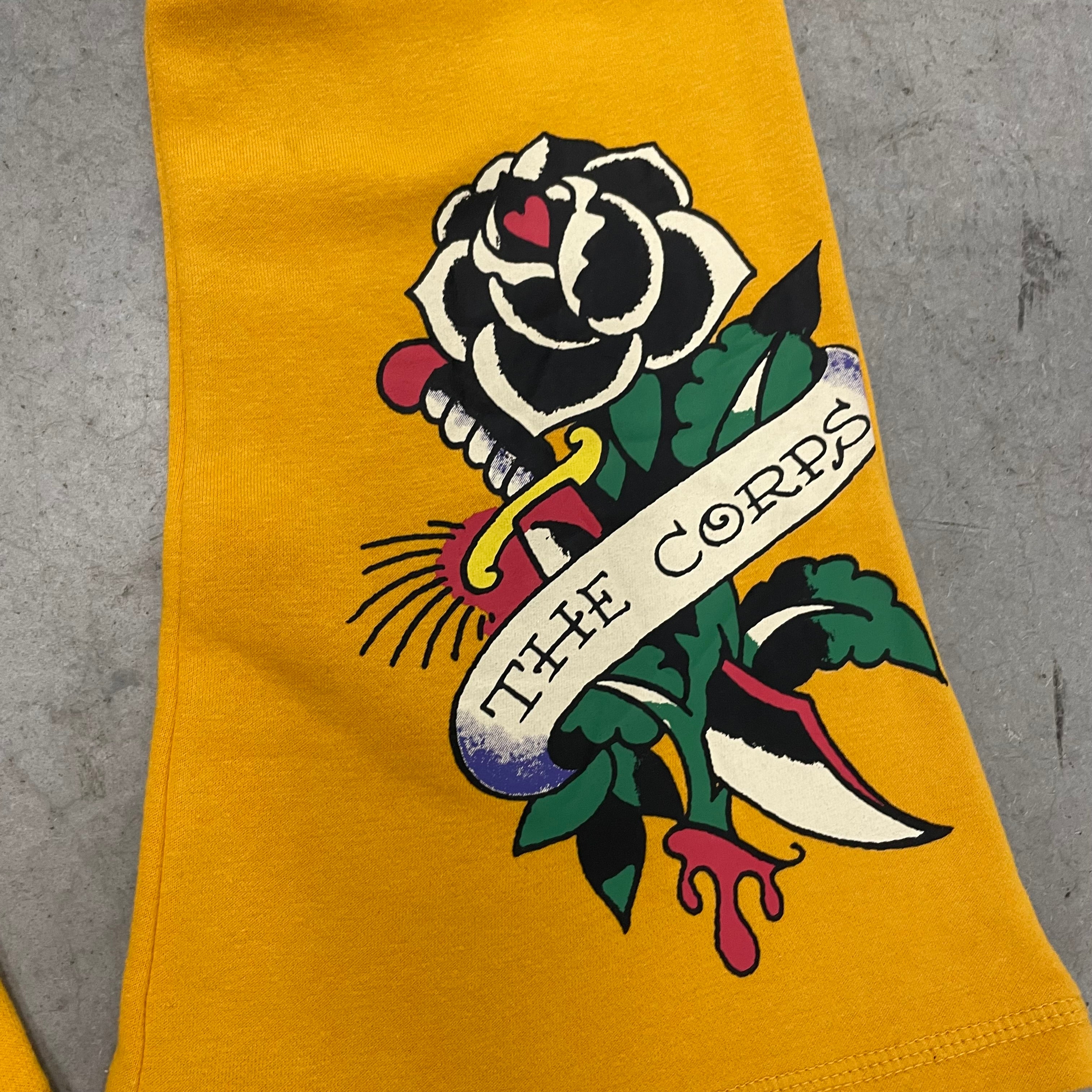 ED HARDY “Panther Snake” GOLD BOOTCUT PANTS