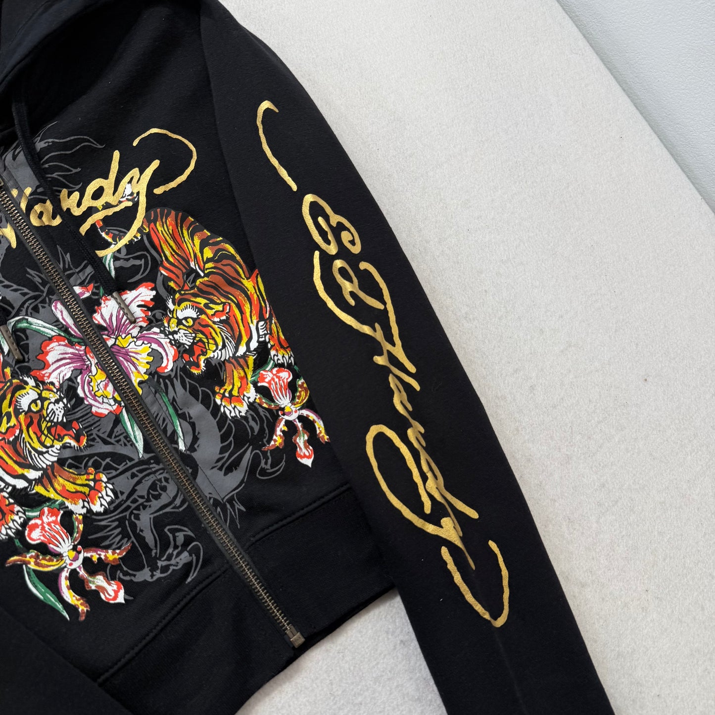 ED HARDY “Tiger Orchid” BLACK MATCHING SET