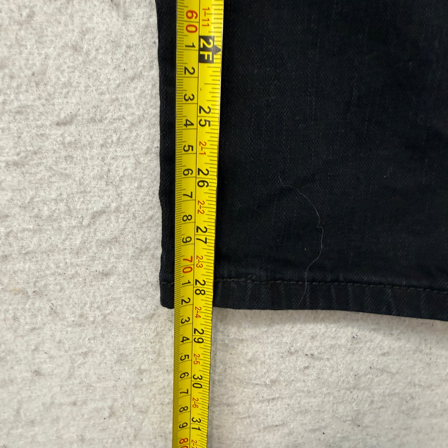 Levi's 511 Men's Black Denim Jeans Slim FIt Zip-Fly Pockets Classic Size W34xL30
