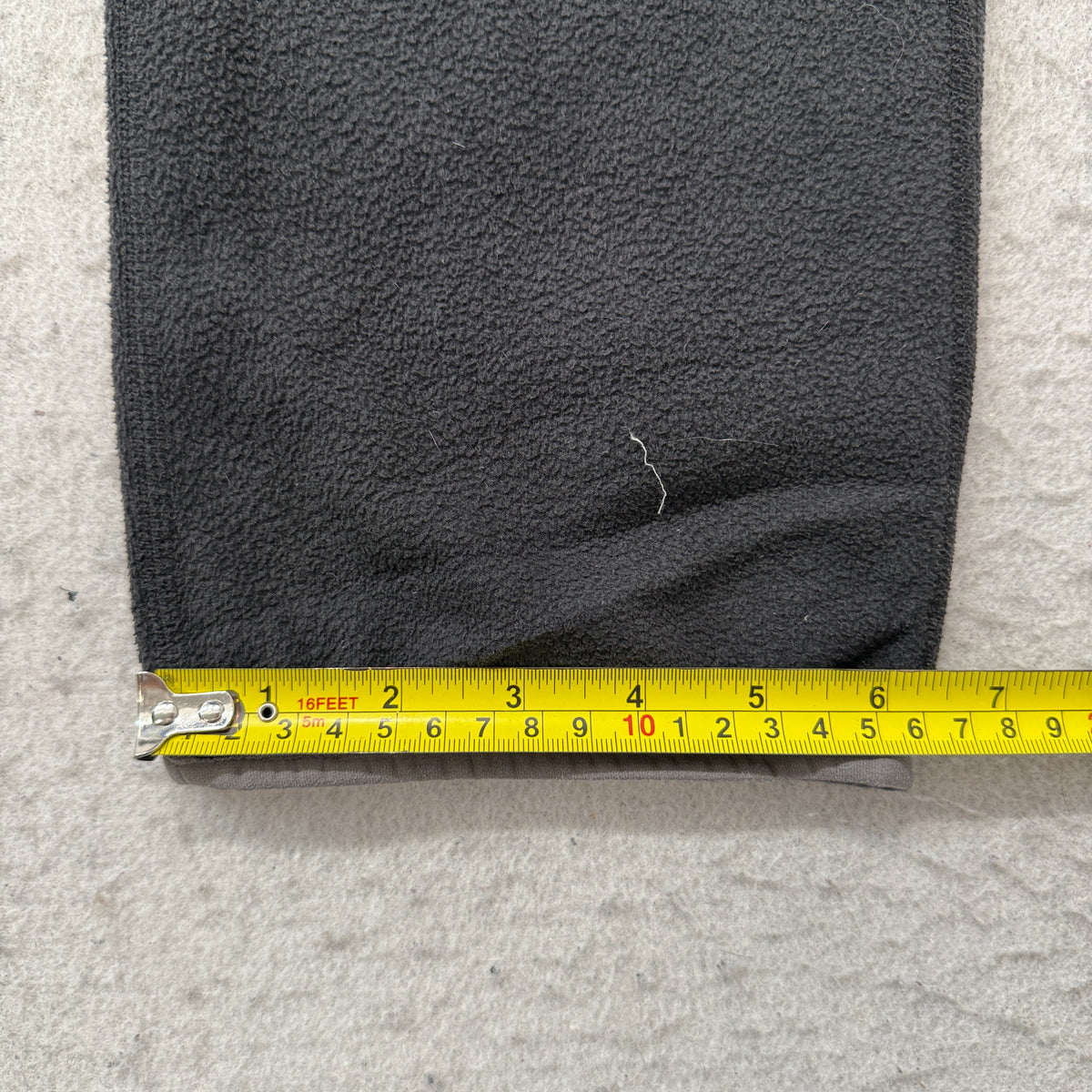 REI Co-op Men's Black Fleece Sweatpants Drawstring Pockets Classic Y2K Size M