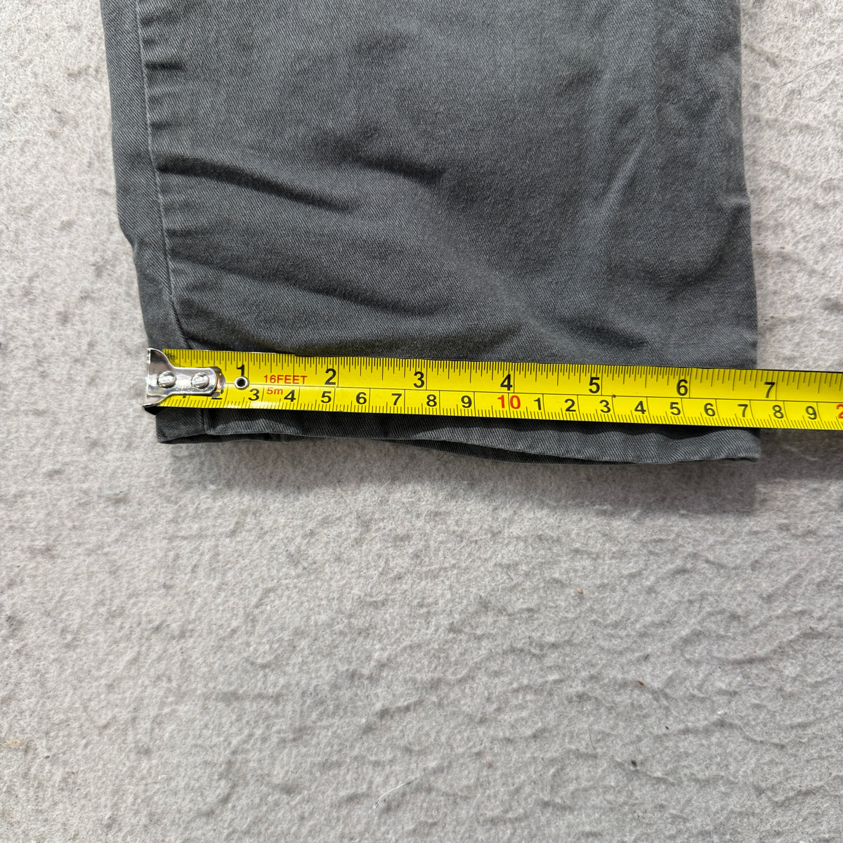 Wrangler Regular Taper Cargo Pants Men's Gray Cotton Utility Pockets Size 42 photo 6