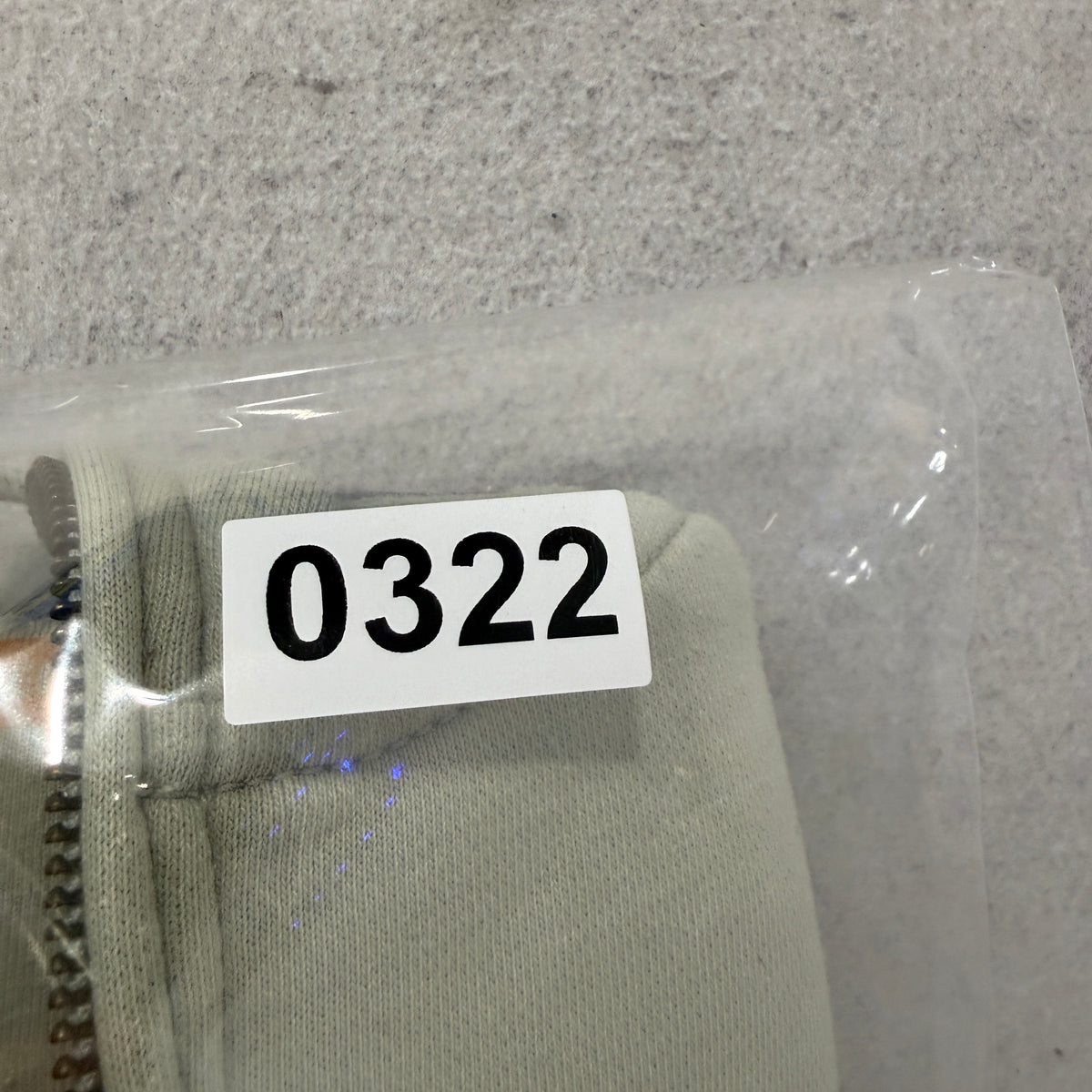 Carhartt Men's Sage Green Quarter Zip Pullover Hoodie Relaxed Fit Pockets Size S