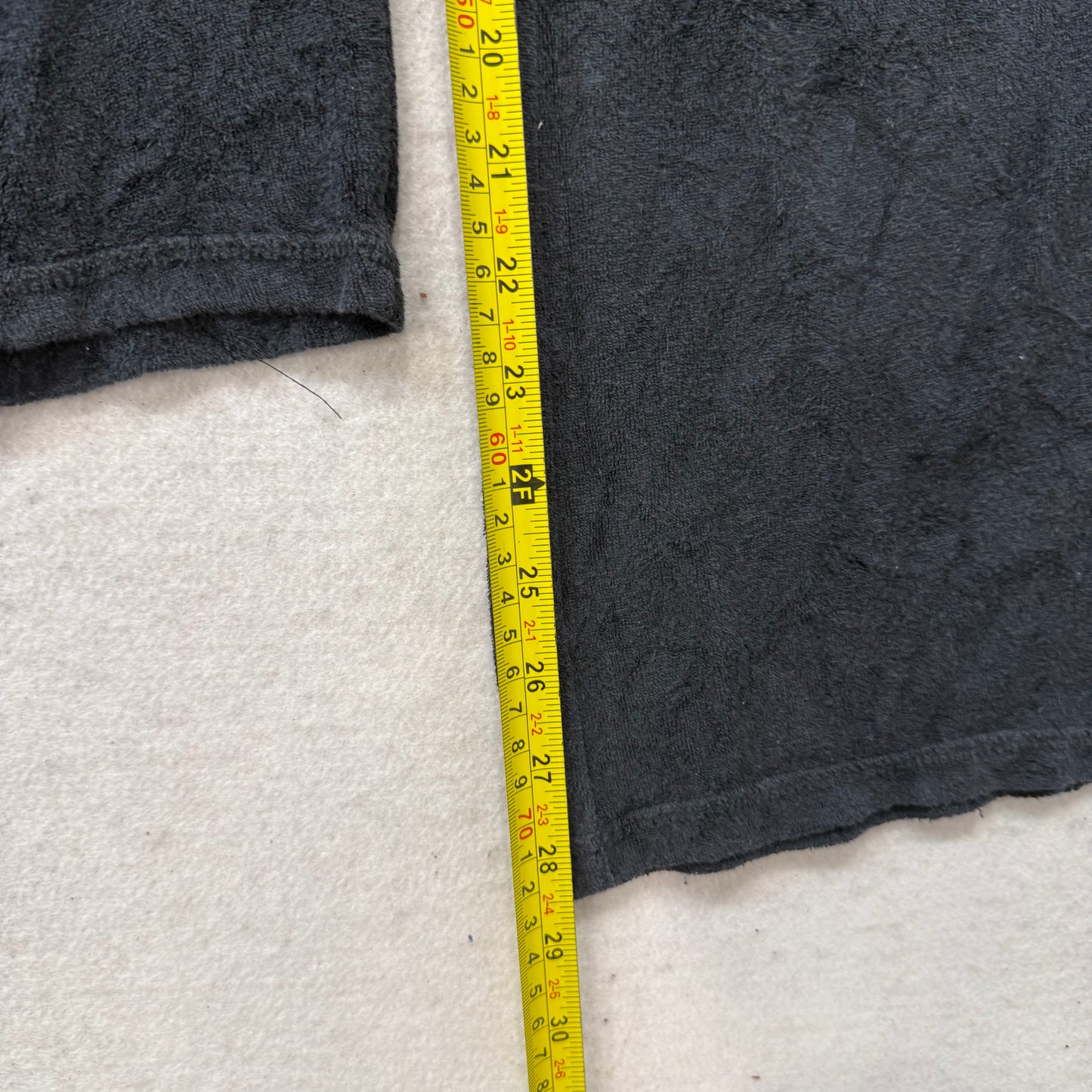 Juicy Couture Women's Black Terrycloth Straight Leg Track Pants Low Rise Size S