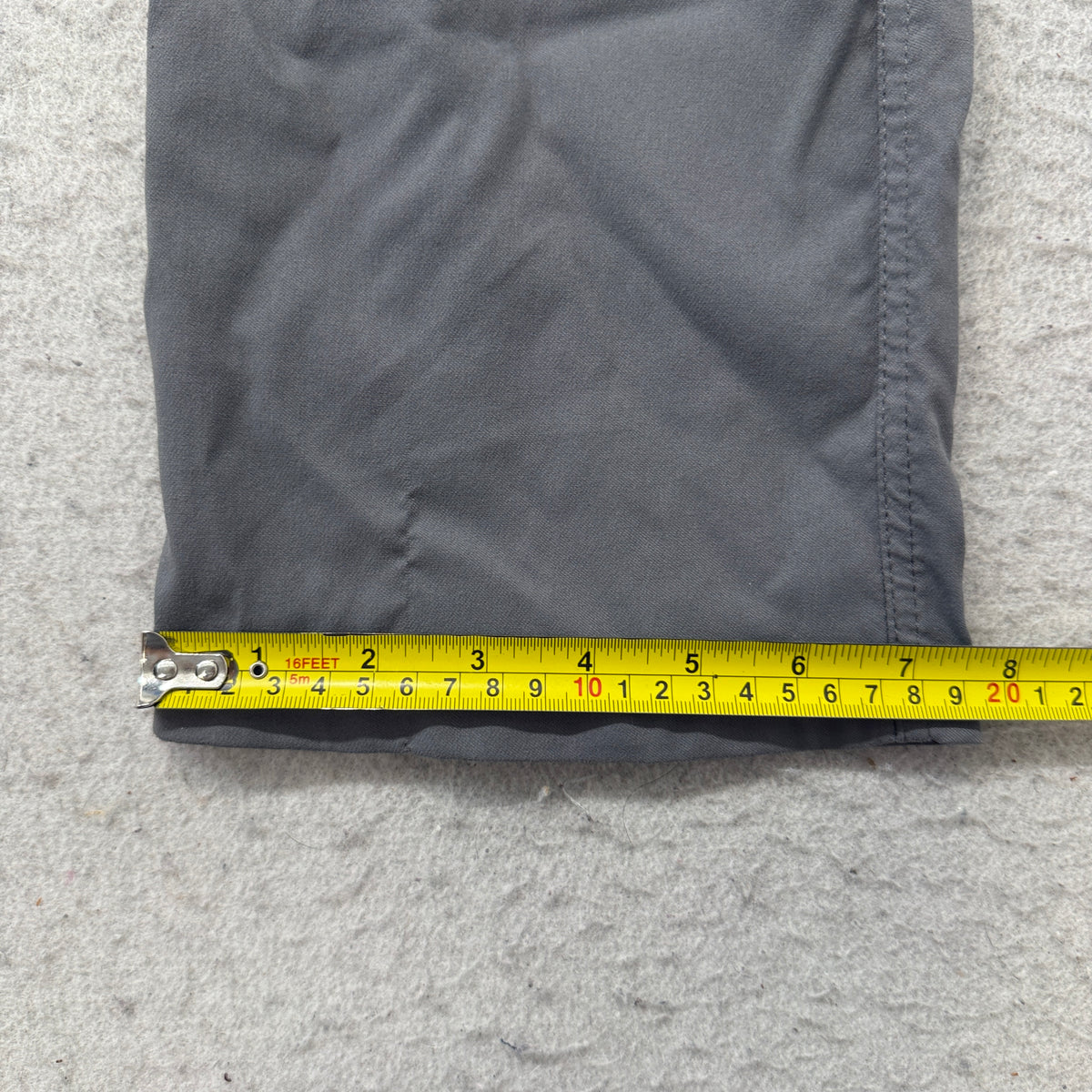 Gray Stretch Nylon Hiking Pants Size 32x32 photo 6