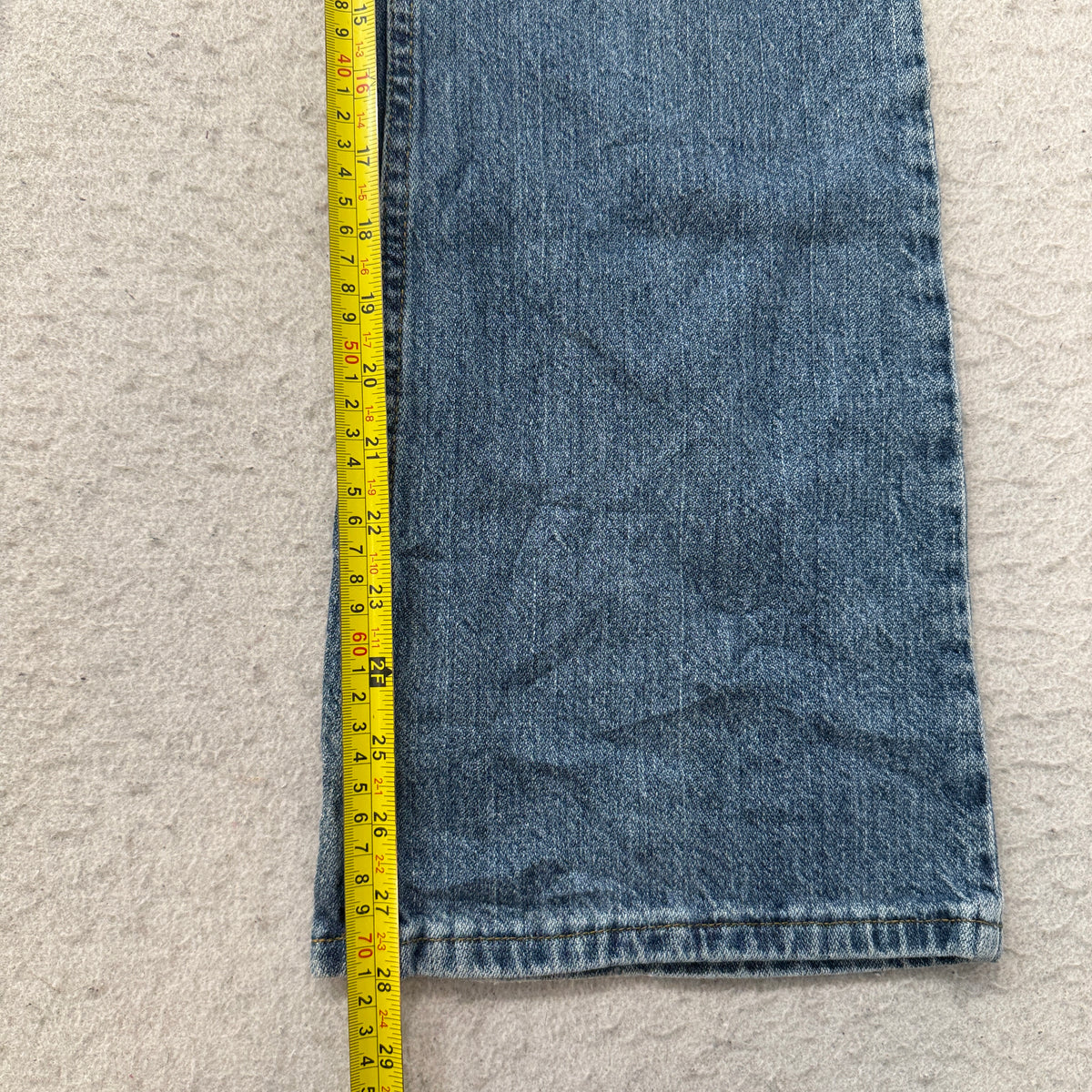 Arizona Jean Co. Flare Jeans Medium Wash Size 15 photo 5