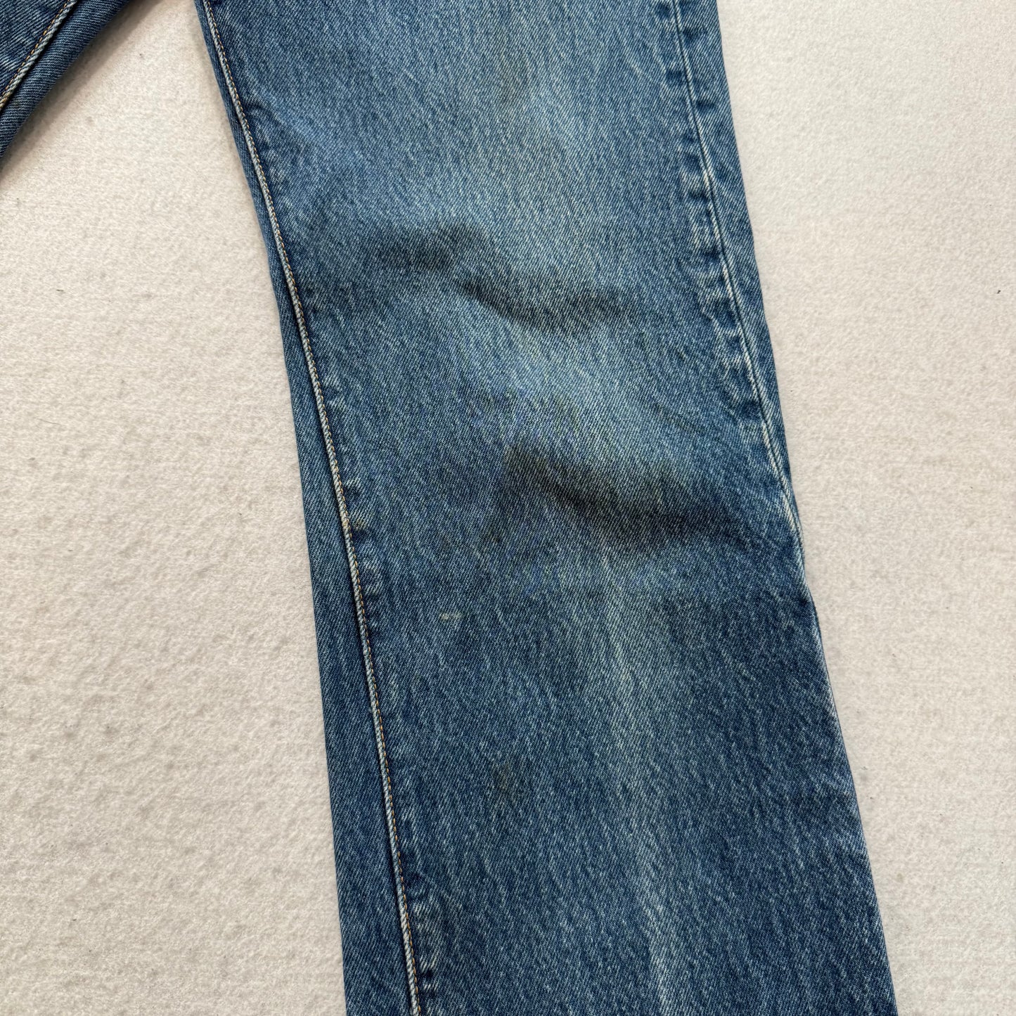 Levi's 501XX Men's Blue Denim Straight Leg Jeans Zip-Fly Regular Fit Size 30x34