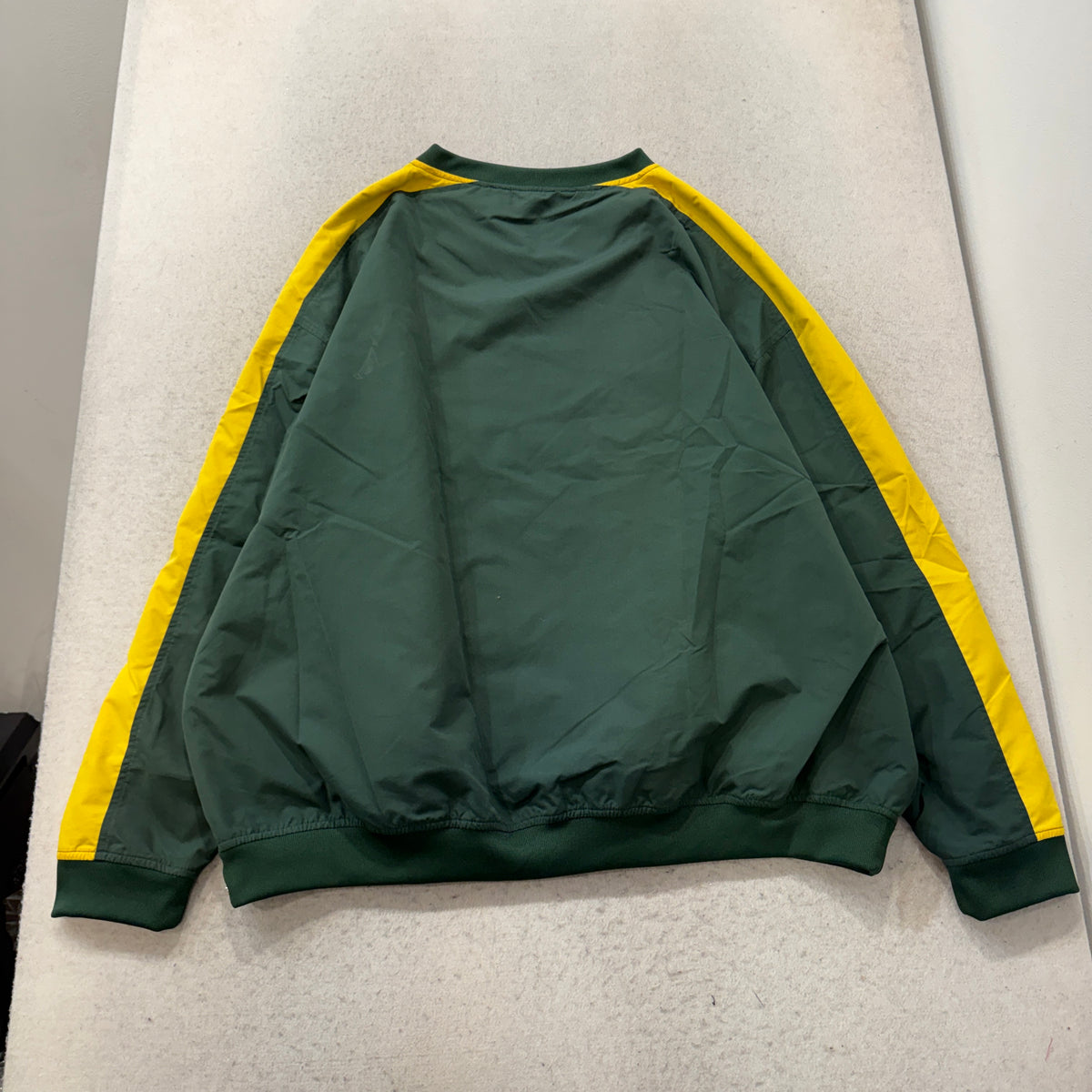 Knights Apparel Oregon Ducks Green Pullover Windbreaker Size XXL photo 2