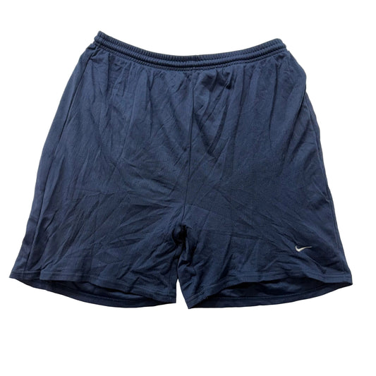 Nike Dri-FIT Men's Navy Blue Polyester Mesh Athletic Shorts Performance Size 2XL