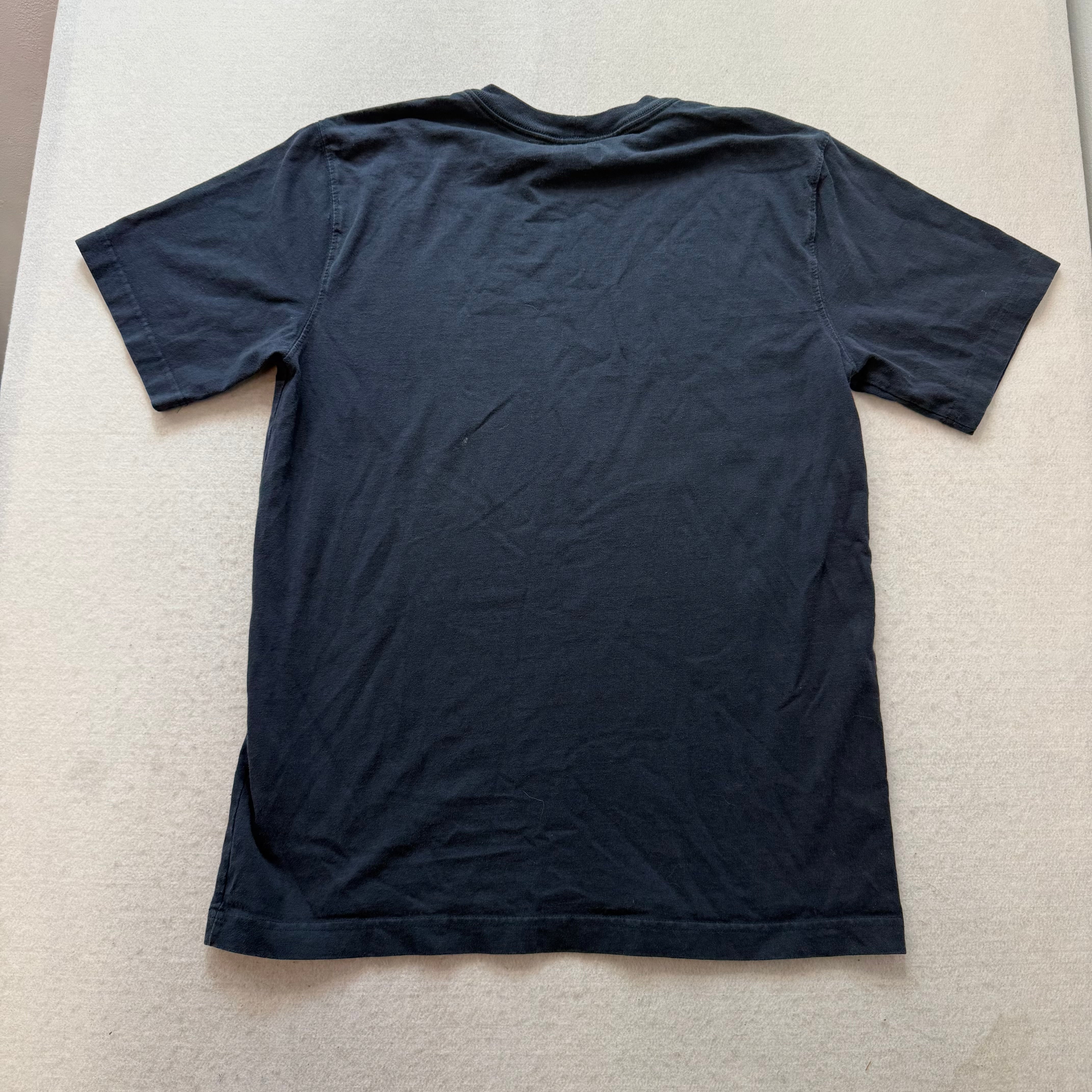 Carhartt Mens Navy 100% Cotton Dearborn Relaxed Pocket T-Shirt Casual Tee Size M