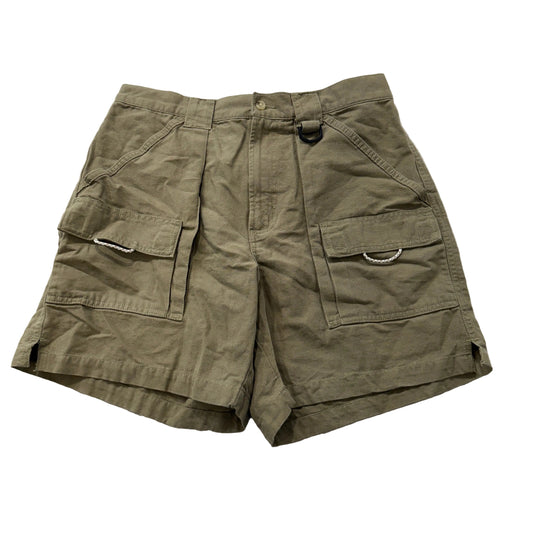 Columbia PFG Fishing Shorts Women's Khaki Tan Cargo Elastic Waist Size M photo 1